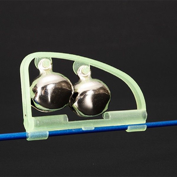 20pcs Fishing Bite Alarms Plastic Clip Bells Ring Fish