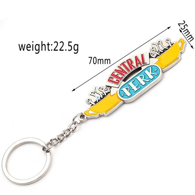 极速2 Colors TV Show Friends Monicas Door Keychain Central