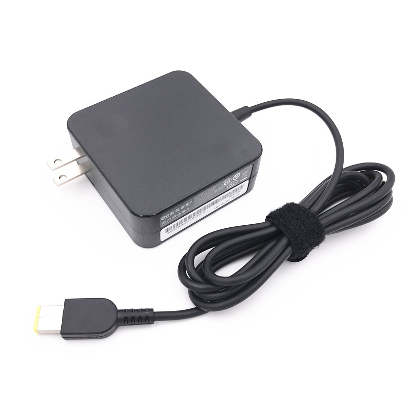 可携式笔记型电脑电源方口充电线20V2.25A3.25A方口电脑配接器