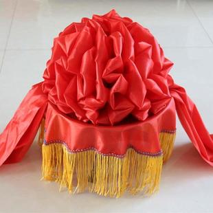 剪裁仪式道具剪彩彩带大红花球开业套装开张金剪刀托盘庆典用品