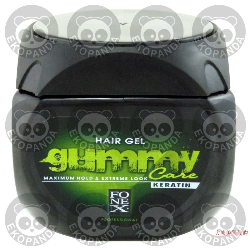 Fonex Gummy Hair Gel - Keratin Maximum & Extreme Look 23.5oz