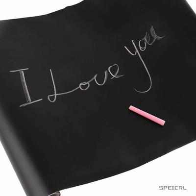 45CMX200CM Adhesive Blackboard Film With 5piece Chalk Chalk