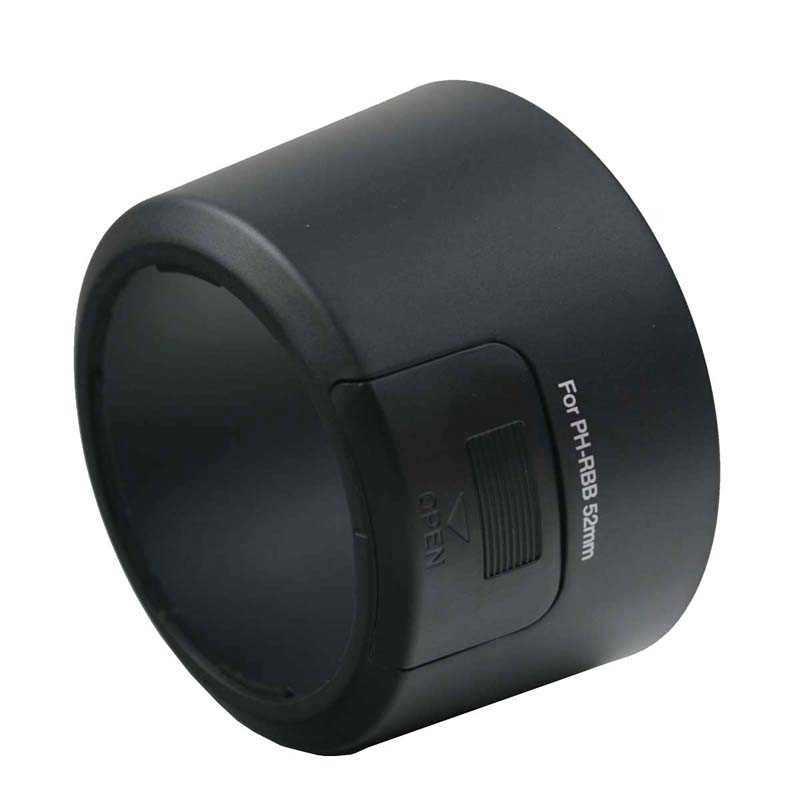 适用宾得单反相机遮光罩  K30 KR KX K7 DA55-200镜头52mm RBB