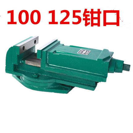 钻铣牀台钳4寸5寸6寸8寸12寸16寸机用平口钳工业级重型台虎钳QB10