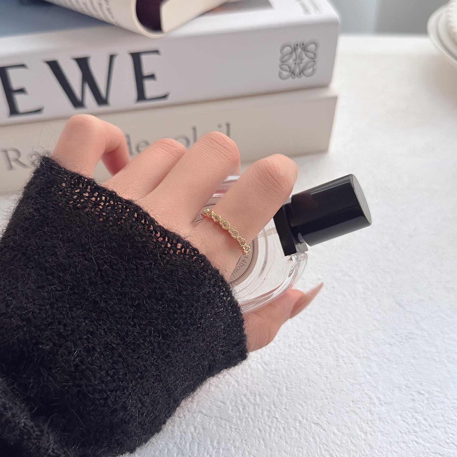 2026新款复古褶皱糖纸戒指女小众设计感高级气质开口指环,饰品/流行首饰/时尚饰品新,银饰戒指,淘宝优惠券,粉丝福利购,淘宝优惠卷