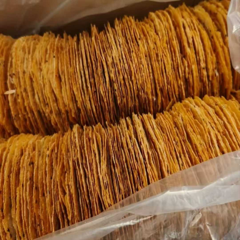 黑芝麻薄脆焦饼一整箱原味酥脆养胃休闲零食即食咸味山东特产早餐