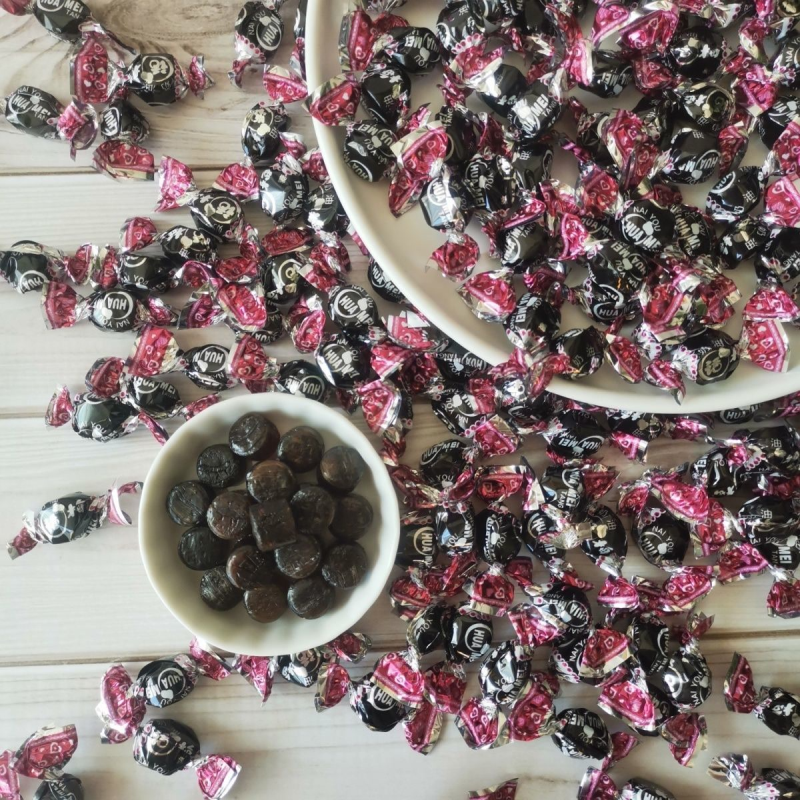 话梅千纸鹤糖果颗粒批发七彩奶油硬糖水果酸甜散装零食休闲前台