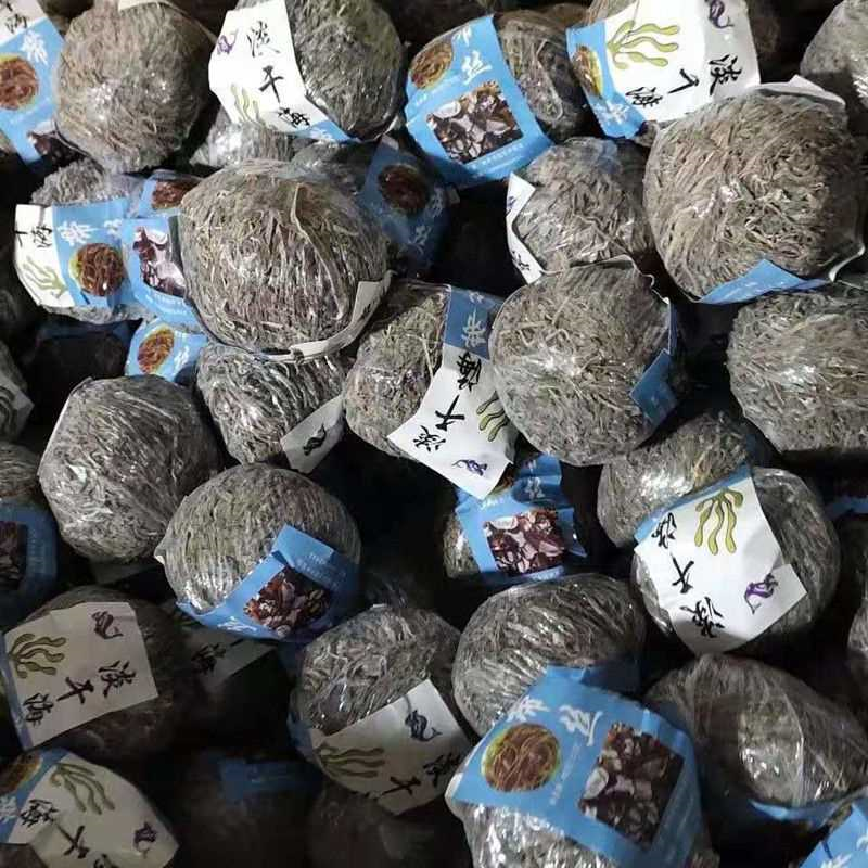 昊元海淡干海带丝球细丝海带丝水产干货凉拌咸菜高倍泡发包邮