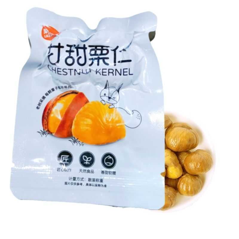 信阳特产板栗仁栗栗生辉甘栗仁开袋即食栗子仁散装称重零食包邮