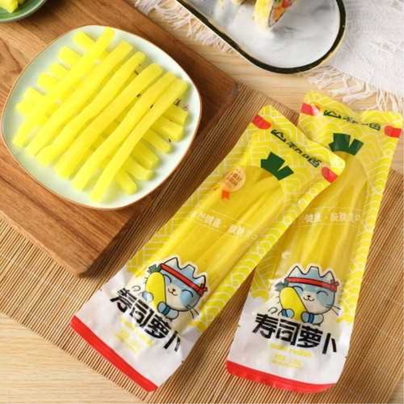 寿司调味萝卜紫菜包饭专用萝卜大根商用甜萝卜寿司专用食材大全