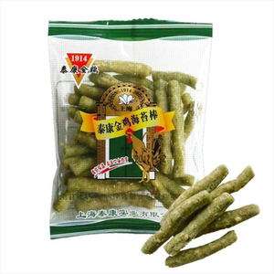 3月新货泰康金鸡海苔棒老上海风味海苔棒城隍庙传统糕点休闲食品