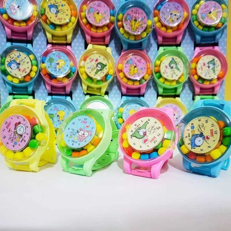 好漂亮的手表糖玩具水果味压片糖奖励小孩趣味儿童糖果批发小零食