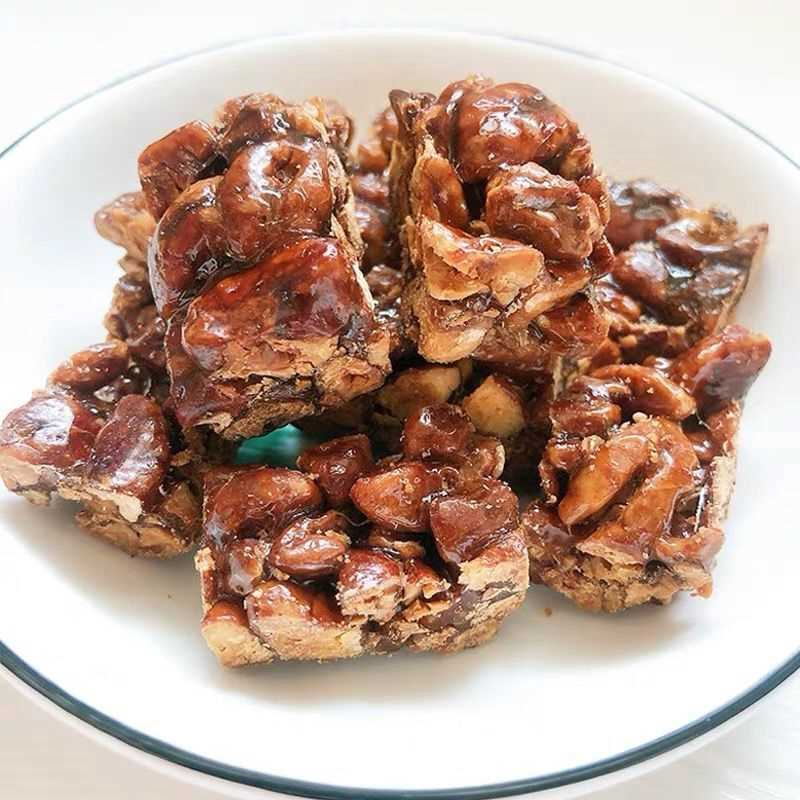 新品山核桃仁糖酥块新货临安特产小核桃糖酥块孕妇宝宝糖果坚果块