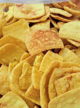 新品大黄米南瓜山药片产地河北锅巴小吃适合火锅零食办公室