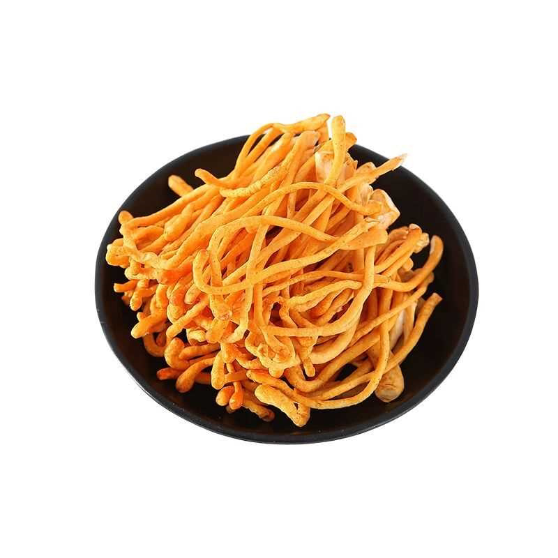 虫草花鲜货一斤装正品鲜湿北金蛹虫草菌菇孢子头煲汤食材非干货