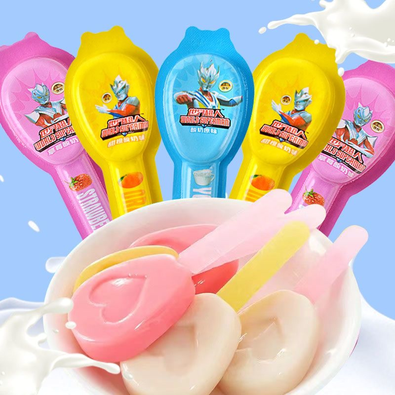 【清仓】奶酪棒便宜水果味小零食品儿童糖果批发