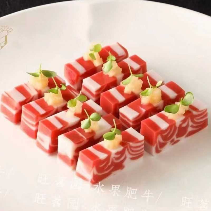 水果肥牛开袋即食点心甜品夏日美食小吃速食凉菜酒店特色糕点
