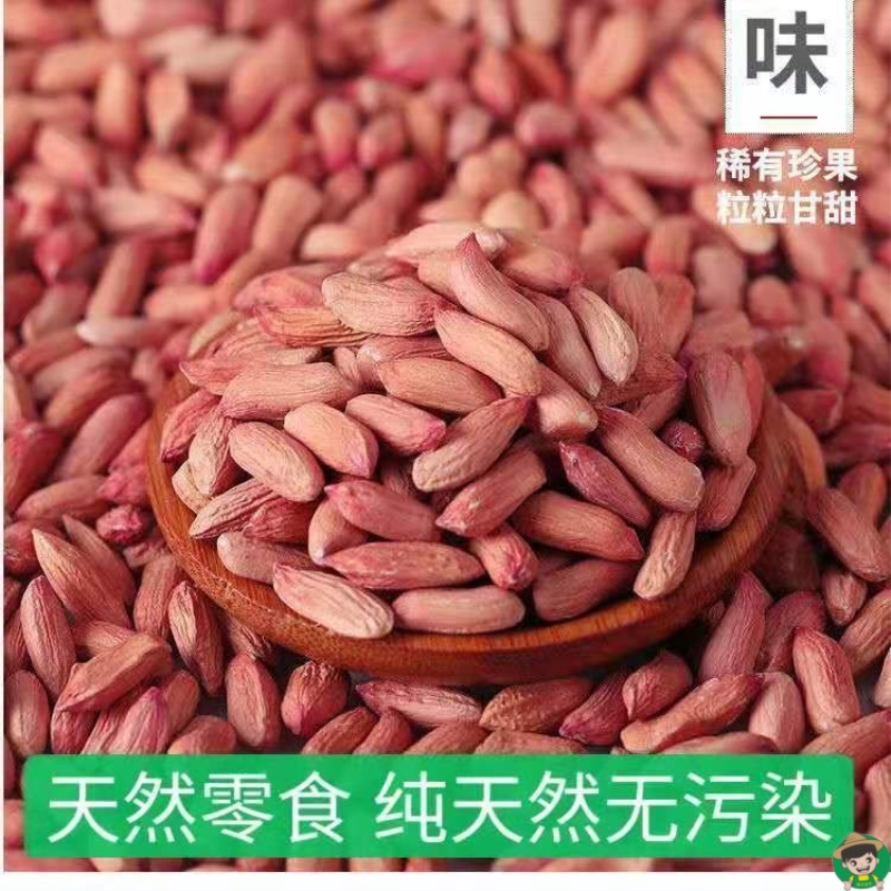 新货山东小瘪子花生新鲜小粒花生仁甘甜小瘪花生批发瘪花生米