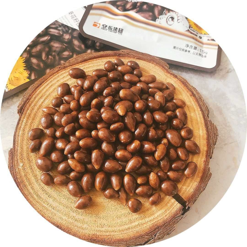 乐升瓜子仁巧克力豆味瓜子仁咖啡豆味葵花籽瓜子仁儿童怀旧零食