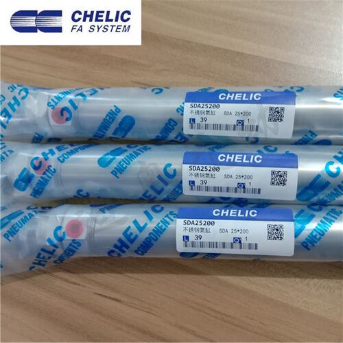 气立可CHELIC不锈钢迷你气缸SDA20*25*50*100*150*200*300-K-C