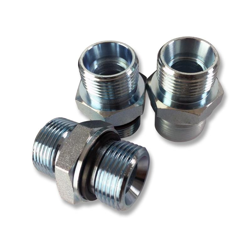 伊顿永华标准公制ED垫1CM/1DM-WD卡套式24度锥管过渡高压液压接头