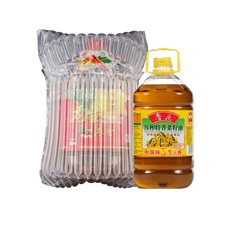 14柱35cm高5L5升食用油充气快递包装袋缓冲气泡柱防震防摔气柱袋