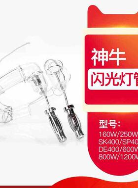 Godox神牛闪光灯管160W/250W/SK400/SP400/600W/800W/1200W影棚