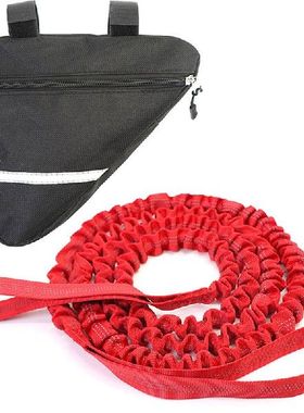 Long Elastic Dog Bicle Traction Rope Pets Dog Leash Bike