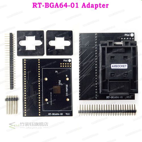 极速BGA169 BGA64 BGA63 BGA48 RT-QFP64-01Adapter Sockets for