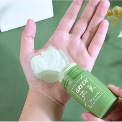 Green Tea Mask Solid Face Mask Stick Oil Control Moisturizin