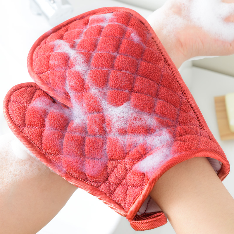 搓澡巾手套搓背神器后背长条女士不疼专享磨砂强力搓泥搓灰洗澡巾