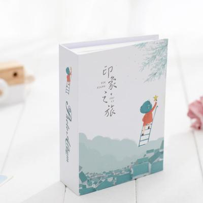 一本包邮 简易影集5寸6寸7寸竖放生活家庭相簿相簿本100张 收纳册