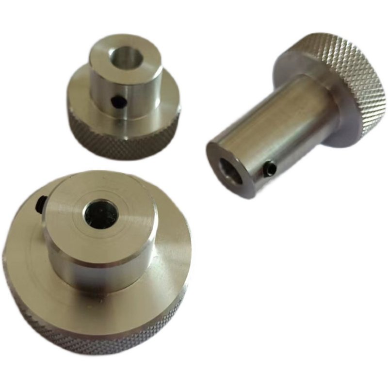 铝合金手轮网纹压花手轮仪表仪器手轮滑台手轮加长手轮外径304050