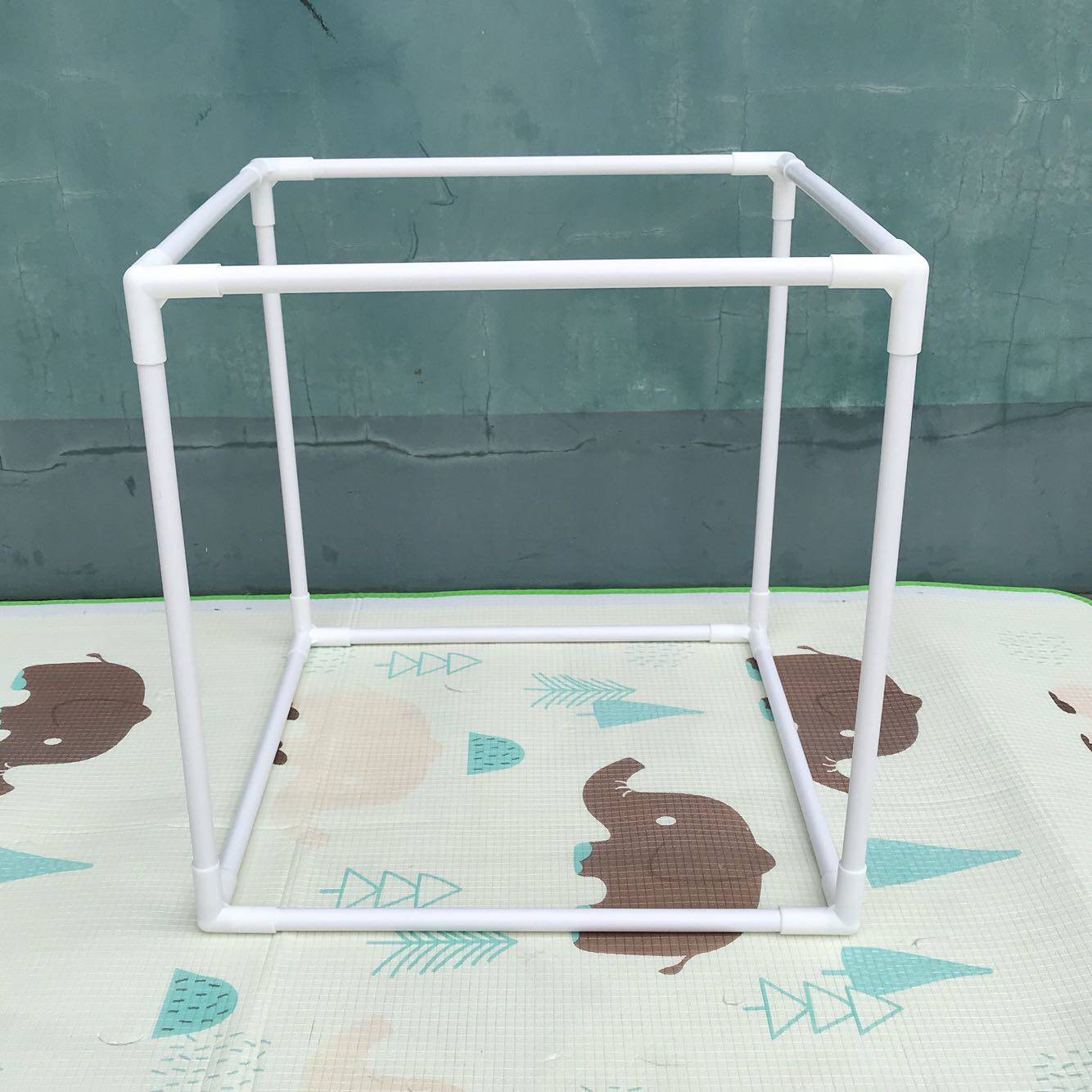 极速手工儿童房帐篷游戏屋支架子宠物屋狗屋定制架子方形粗19mm