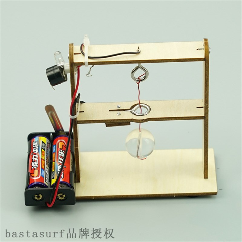 DIY earthquake alarm pupils manual scientific experiment te