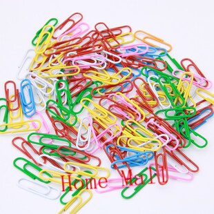 极速50pcs and paint clips vinyl paper colorful 28mm pins