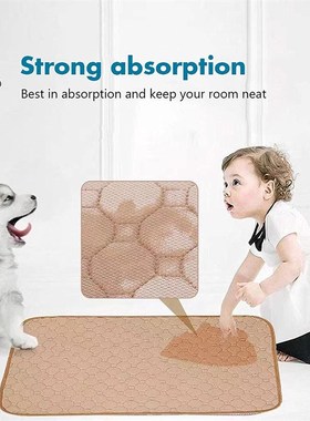 Dog Training Pad Washable Pet Pee Mat Super Absorbent Non-Sl