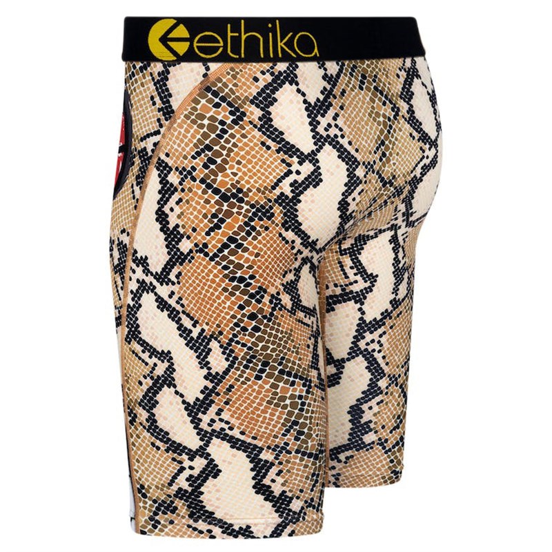 ethika men boxers 3D digital print snake for street trend