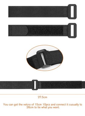 20 Cable Ties Reusable Fastening Wire Organizer Zip Ties Vel