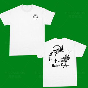 BETTER TOGETHER FUNNY T-SHIRT更好在一起趣味搞笑短袖T恤男2026