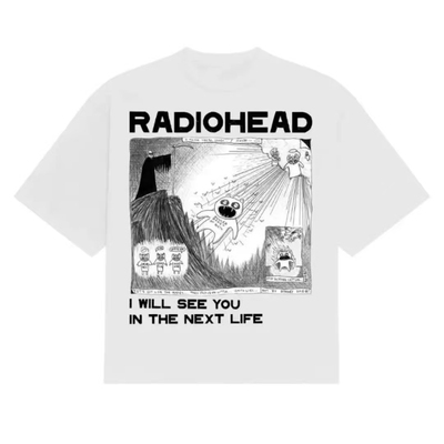 RADIOHEAD T-SHIRT 经典乐队美式潮流短袖T恤男2026夏新款青春潮
