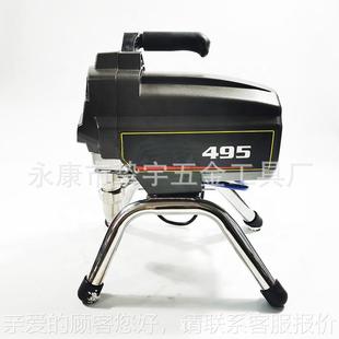 多功能塞电196动压高无喷涂机乳胶漆涂料油漆柱小型家用气喷漆机4