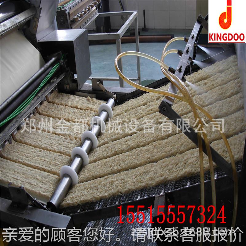 生供应油783方便面产线圆两用炸型全自动生产方线