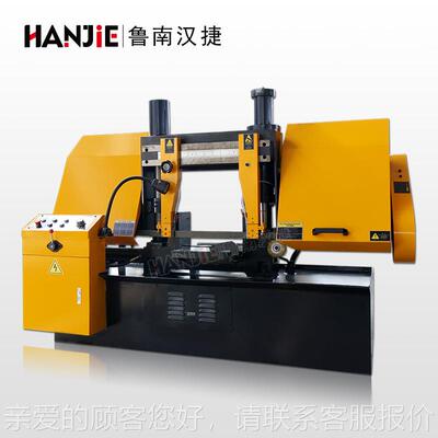 液压割半自动GB424GB42400金属带机锯床带条双立柱卧锯式切厂家直
