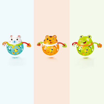 现货0-12Mot Baby Rattles y Cars Soft Plast Baby Teer H