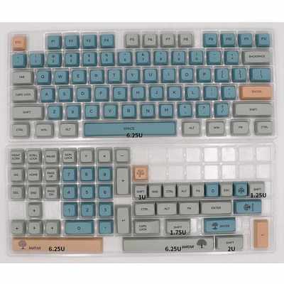 现货Baya Ermal Dye Suba Fots PBT Keycap for W