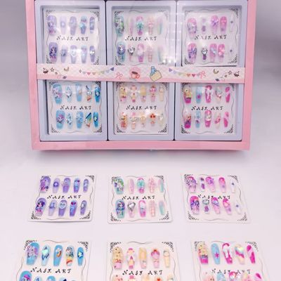 2003型号卡通小马宝瑞 摆地摊美甲文具店夜市指甲小卖部