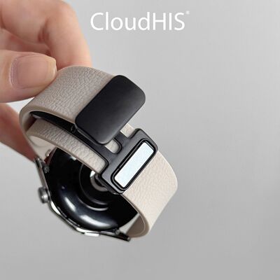 适用高驰pace3表带Pace2/Apex2荔枝纹硅胶磁吸扣pacepro运动腕带