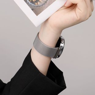 适用COROS高驰pace3手表表带米兰尼斯磁吸表链pace2运动腕带金属