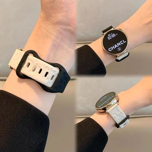 猫爪花纹COROS高驰手表PACE3硅胶表带PACE2高级男女APEX2 PRO运动